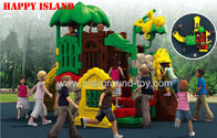 El Mejor El patio trasero de los niños juega la estructura al aire libre del juego del patio plástico del patio trasero para la venta