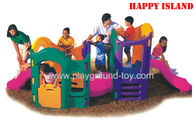 El Mejor Niños plásticos del patio, juguetes interiores 8 del patio en la 1 diapositiva de los pequeños niños plásticos de la combinación para la venta
