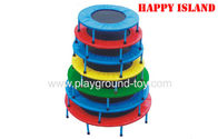 El Mejor Pequeños trampolines de los niños para los niños, trampolín colorido para los niños con diverso tamaño RJS-20101 para la venta