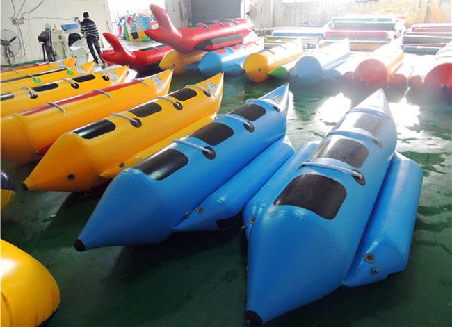 Barcos inflables del PVC de la aduana, barcos flotantes de la diversión del agua para los niños RQL-00401