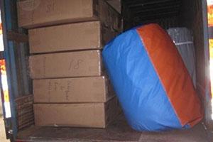 Tienda inflable del aire de la gorila de los niños impermeables de la naranja con el paño de Oxford y capa del PVC para Ourdoor RQL-00102