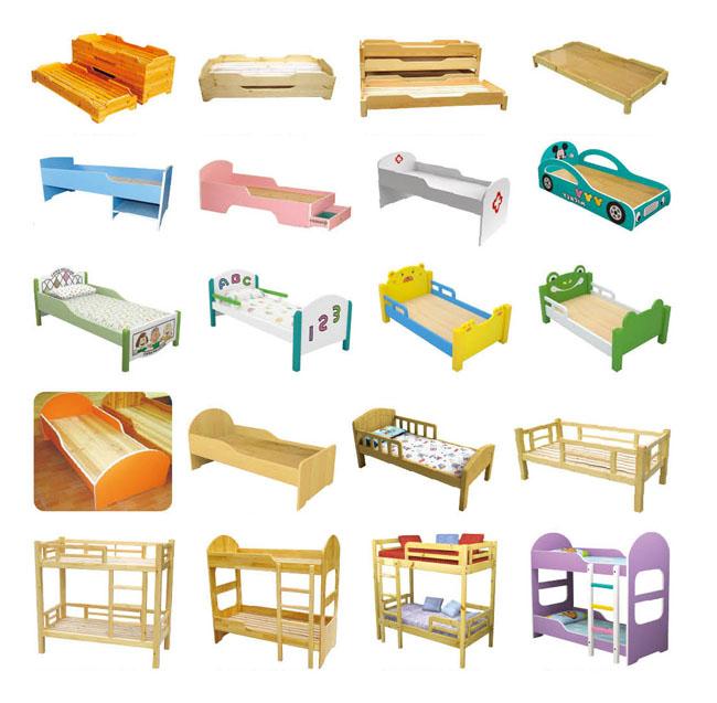 Los muebles de la sala de clase de los niños, guardería presiden el preescolar para la cama de madera sólida con el OEM/el ODM