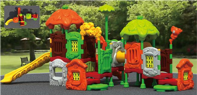 El plástico embroma el juguete al aire libre de los patios de la aventura, juguetes al aire libre del patio para el área residencial