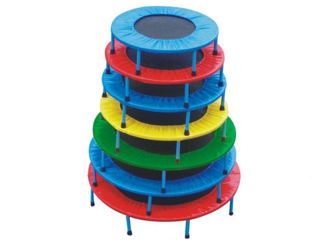 Pequeños trampolines de los niños para los niños, trampolín colorido para los niños con diverso tamaño RJS-20101