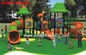 Equipo del patio de los niños, azul rojo de la máquina del entretenimiento del parque proveedor 